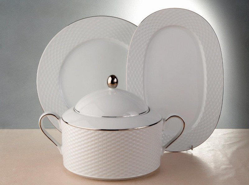Σουπιέρα Πορσελάνης Polo Platin CRYSPO TRIO 34.001.09 (Υλικό: Πορσελάνη) - CRYSPO TRIO - 34.001.09